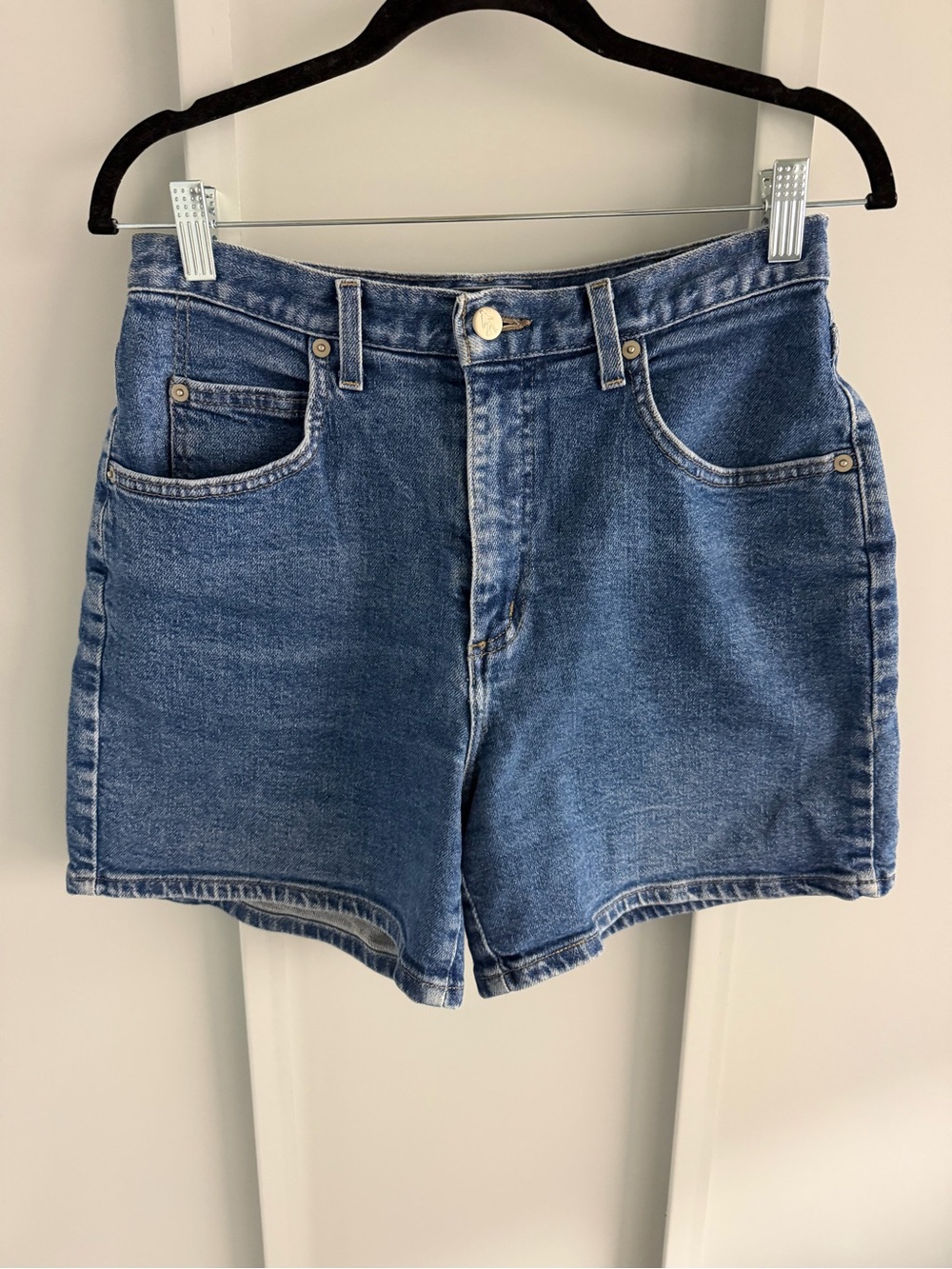 Vintage 90s French Dressing Jeanswear Bermuda Denim Shorts - Size 6P